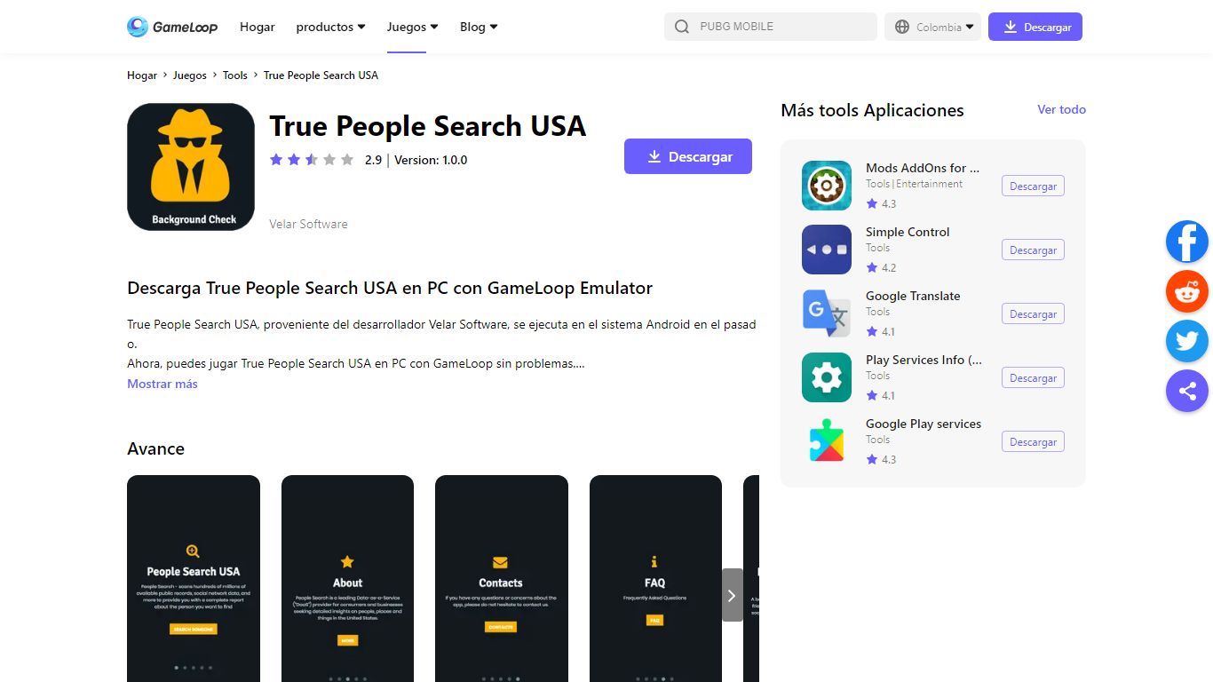 Descargar True People Search USA en PC | GameLoop Oficial